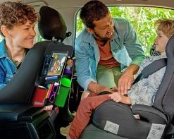 Merkloos Autostoel Organizer Met Tablet Houder - Set Van 2 - Beschermer Achterkant - Universeel -Kinderwagens Kortingswinkel 1200x956 2