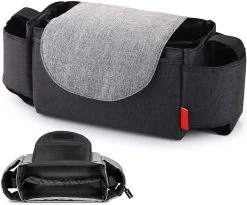 BOTC Kinderwagen Organizer - Buggy Tas Organizer - Wandelwagen Organizer - Luiertas - Telefoonhouder