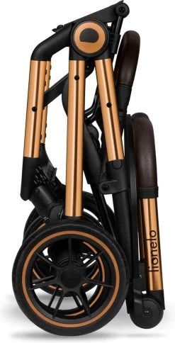 Lionelo Buggy Cloe - Kinderwagen Premium + - Tot 22 Kg - Verstelbare Rugleuning - 5-punts Veiligheidsgordels - Grote Zwenkwielen - Klamboe - Bekerhouder - Lichtgewicht - Compact - Waterdicht -Kinderwagens Kortingswinkel 612x1200