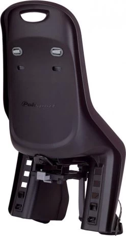 Polisport Bubbly Maxi MIK HD Kinderzitje - Zwart/donkergrijs -Kinderwagens Kortingswinkel 644x1200