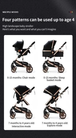 Luxe Kinderwagen 3 In 1 - Wandelwagen - Kinderwagen 3-in-1 Incl Autostoel - Kinderwagen Maxi Cosi – Buggy 3 In 1 - Newborn - Grijs 12 Luxe Kinderwagen 3 In 1 - Wandelwagen - Kinderwagen 3-in-1 Incl Autostoel - Kinderwagen Maxi Cosi – Buggy 3 In 1 - Newborn - Grijs -Kinderwagens Kortingswinkel 664x1200