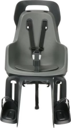 Bobike Maxi Go Fietsstoeltje Achter BD - Macaron Grey -Kinderwagens Kortingswinkel 666x1200 1