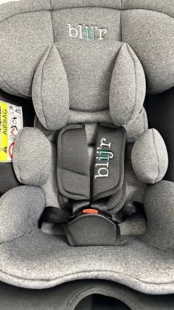 Blij'r Maja - Autostoel Met IsoFix - Groep 0-1-2-3 Autostoel Voor Kinderen Van 0 Tot 12 Jaar - Donker- Lichtgrijs -Kinderwagens Kortingswinkel 674x1200