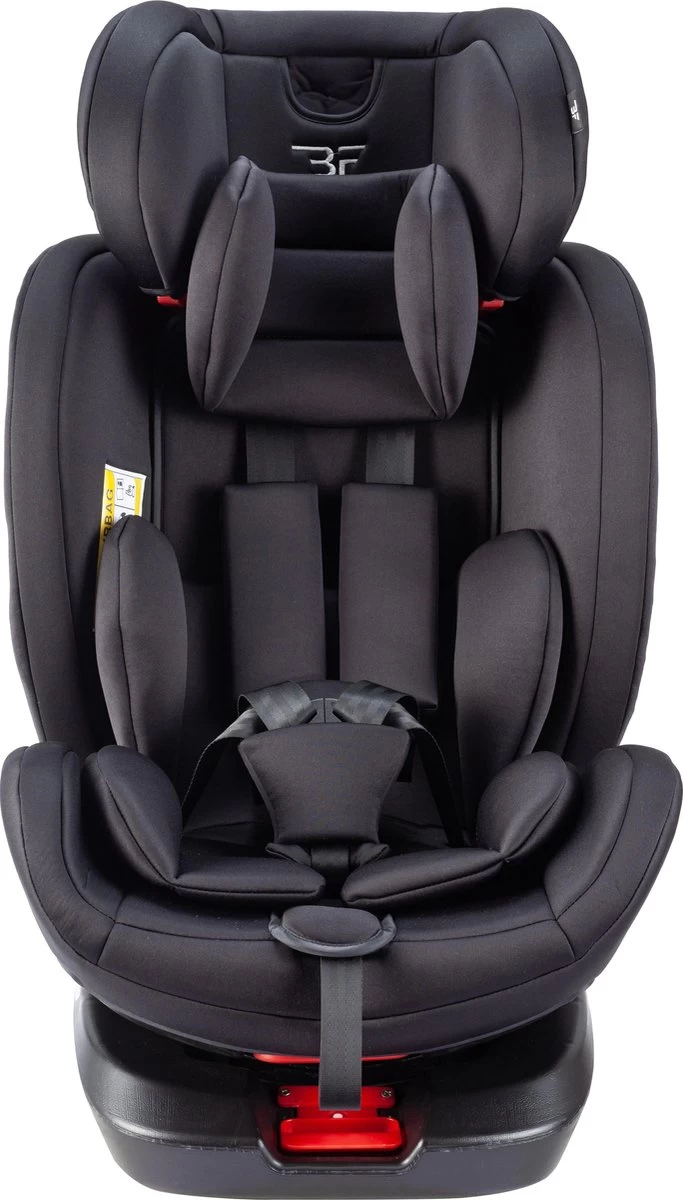 Bebies First Meegroei Autostoel Rotate - Isofix - Groep 0/1/2/3 - 360 Graden Draaibaar - Zwart 7 Bebies First Meegroei Autostoel Rotate - Isofix - Groep 0/1/2/3 - 360 Graden Draaibaar - Zwart - Afbeelding 7