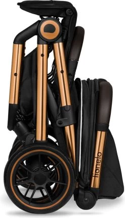 Lionelo Buggy Cloe - Kinderwagen Premium + - Tot 22 Kg - Verstelbare Rugleuning - 5-punts Veiligheidsgordels - Grote Zwenkwielen - Klamboe - Bekerhouder - Lichtgewicht - Compact - Waterdicht -Kinderwagens Kortingswinkel 688x1200 3