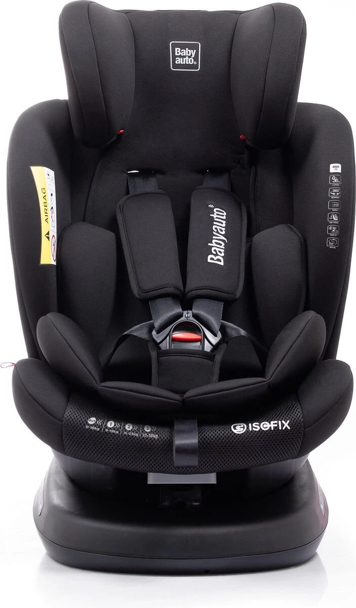 Autostoel Babyauto Rodia 360° Met Isofix - Groep 0+/1/2/3 Zwart (0-36kg) 18 Autostoel Babyauto Rodia 360° Met Isofix - Groep 0+/1/2/3 Zwart (0-36kg) - Afbeelding 18