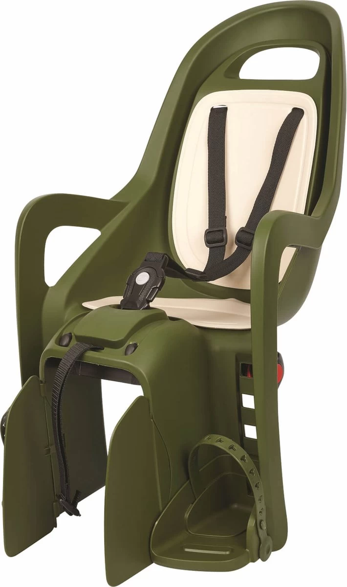 Polisport Groovy CFS Fietsstoeltje Achter - Zwart/Grijs 2 Polisport Groovy CFS Fietsstoeltje Achter - Zwart/Grijs - Afbeelding 2