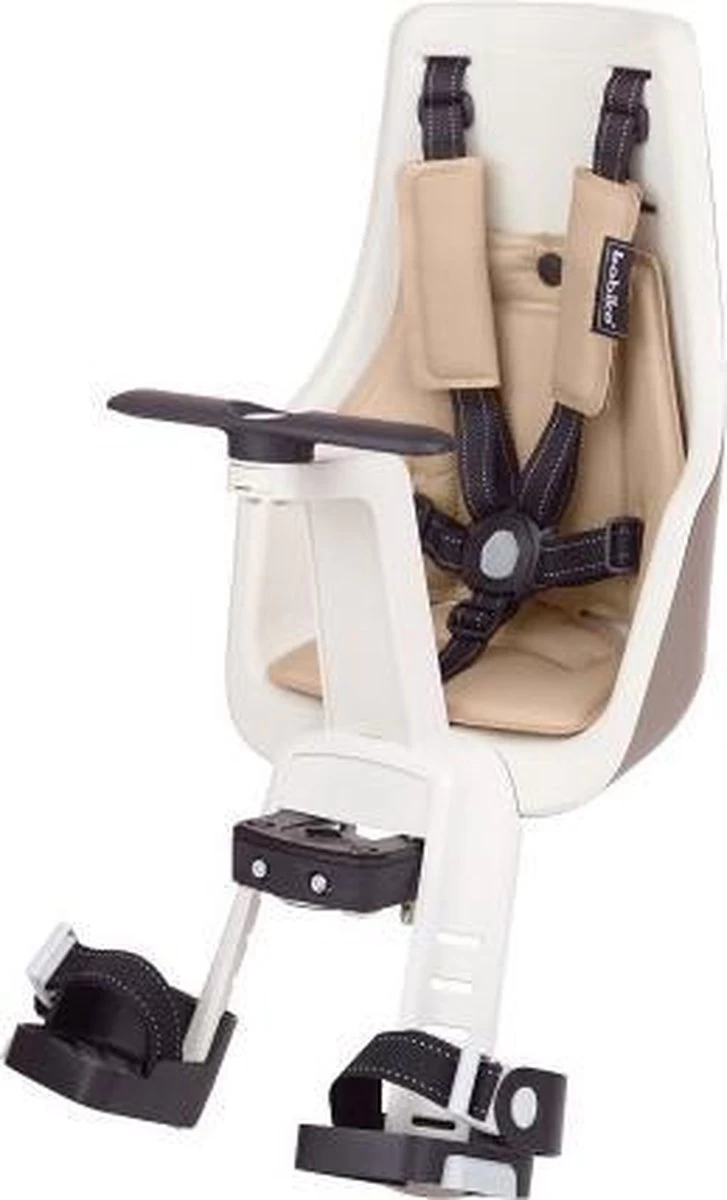 Bobike Exclusive Mini Plus Fietsstoeltje - Stuurbevestiging - Safari Chic 2 Bobike Exclusive Mini Plus Fietsstoeltje - Stuurbevestiging - Safari Chic - Afbeelding 2