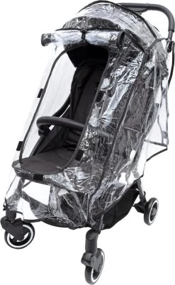 Hamilton By Yoop Buggy Regenhoes - Waterdicht Winddicht En Stofdicht Regenscherm Met Klittenbandsluiting - Transparant Weerschild Kinderwagen -Kinderwagens Kortingswinkel 738x1200 4
