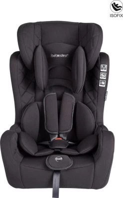 Bebies First Autostoel Grow Up Isofix Groep 1/2/3 (9-36kg) - Zwart