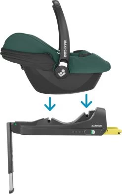 Maxi-Cosi Cabriofix I-Size Autostoeltje - Essential Green -Kinderwagens Kortingswinkel 755x1200 1