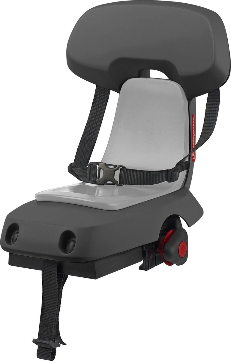 Polisport Guppy Junior Light Fietsstoeltje Achter - Dark Grey 4 Polisport Guppy Junior Light Fietsstoeltje Achter - Dark Grey - Afbeelding 4