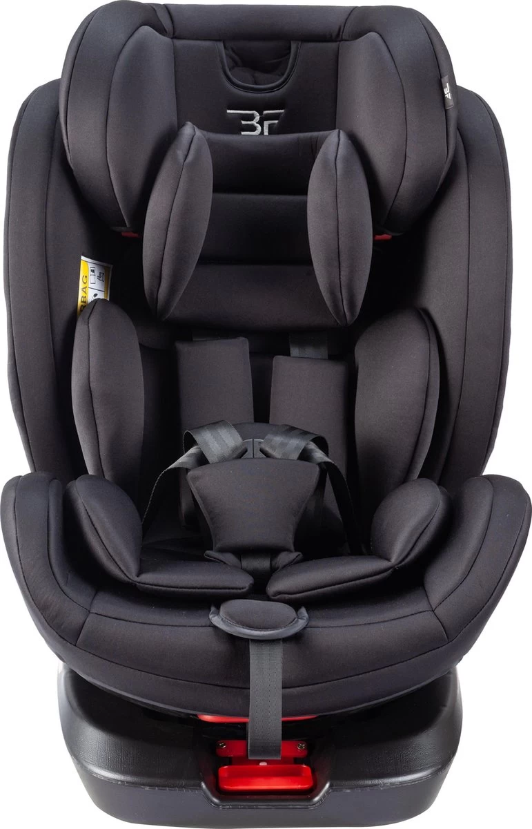 Bebies First Meegroei Autostoel Rotate - Isofix - Groep 0/1/2/3 - 360 Graden Draaibaar - Zwart 3 Bebies First Meegroei Autostoel Rotate - Isofix - Groep 0/1/2/3 - 360 Graden Draaibaar - Zwart - Afbeelding 3