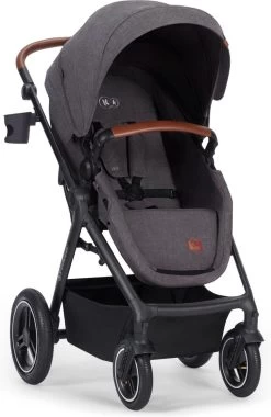 Kinderkraft B-Tour Ash Grey 3-in-1 Combi Kinderwagen Incl. Autostoel KSBTOU00DGR3000 -Kinderwagens Kortingswinkel 779x1200