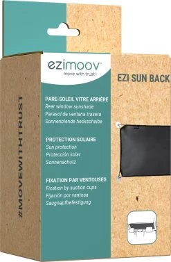EZI SUN BACK - Zonnescherm Auto - Opvouwbaar - UV-beschermend - Achterruit - Autozonnescherm Achterruit -Kinderwagens Kortingswinkel 786x1200 4