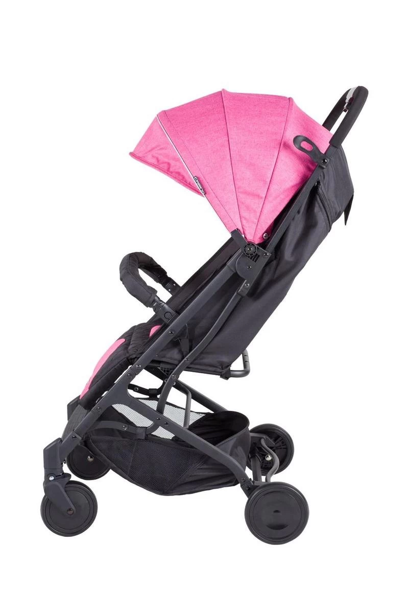 Cabino Buggy Nano- Plooibuggy - Lichtgewicht - Roze 4 Cabino Buggy Nano- Plooibuggy - Lichtgewicht - Roze - Afbeelding 4