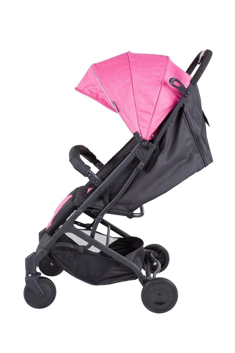 Cabino Buggy Nano- Plooibuggy - Lichtgewicht - Roze 5 Cabino Buggy Nano- Plooibuggy - Lichtgewicht - Roze - Afbeelding 5