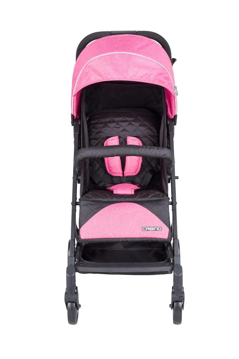 Cabino Buggy Nano- Plooibuggy - Lichtgewicht - Roze 6 Cabino Buggy Nano- Plooibuggy - Lichtgewicht - Roze - Afbeelding 6