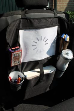 Merkloos Autostoel Organizer – Met Tablethouder – Stevig - Universeel – Zwart -Kinderwagens Kortingswinkel 800x1200 27