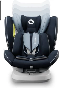 Lionelo Bastiaan One - Autostoel - 360° Met IsoFix (0-36kg) - Groep 0-1-2-3 Autostoel Voor Kinderen Van 0 Tot 12 Jaar -Kinderwagens Kortingswinkel 808x1200