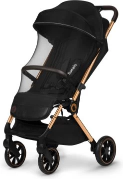 Lionelo Buggy Cloe - Kinderwagen Premium + - Tot 22 Kg - Verstelbare Rugleuning - 5-punts Veiligheidsgordels - Grote Zwenkwielen - Klamboe - Bekerhouder - Lichtgewicht - Compact - Waterdicht -Kinderwagens Kortingswinkel 828x1200 5