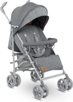 Lionelo Irma - Buggy - Wandelwagen- Lichte 7kg - Tot 15 Kg - Geveerde Wielen - 360° - Tot 5 Jaar - Opbergmand - Verstelbare Handgreep - Snel Inklapsysteem - Compact Formaat -Kinderwagens Kortingswinkel 861x1200 5