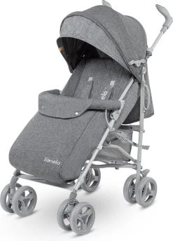 Lionelo Irma - Buggy - Wandelwagen- Lichte 7kg - Tot 15 Kg - Geveerde Wielen - 360° - Tot 5 Jaar - Opbergmand - Verstelbare Handgreep - Snel Inklapsysteem - Compact Formaat -Kinderwagens Kortingswinkel 862x1200 1