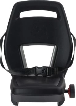 Qibbel 6+ Junior Fietsstoeltje Achter - Legergroen Met Zwart Kussentje -Kinderwagens Kortingswinkel 865x1200 2