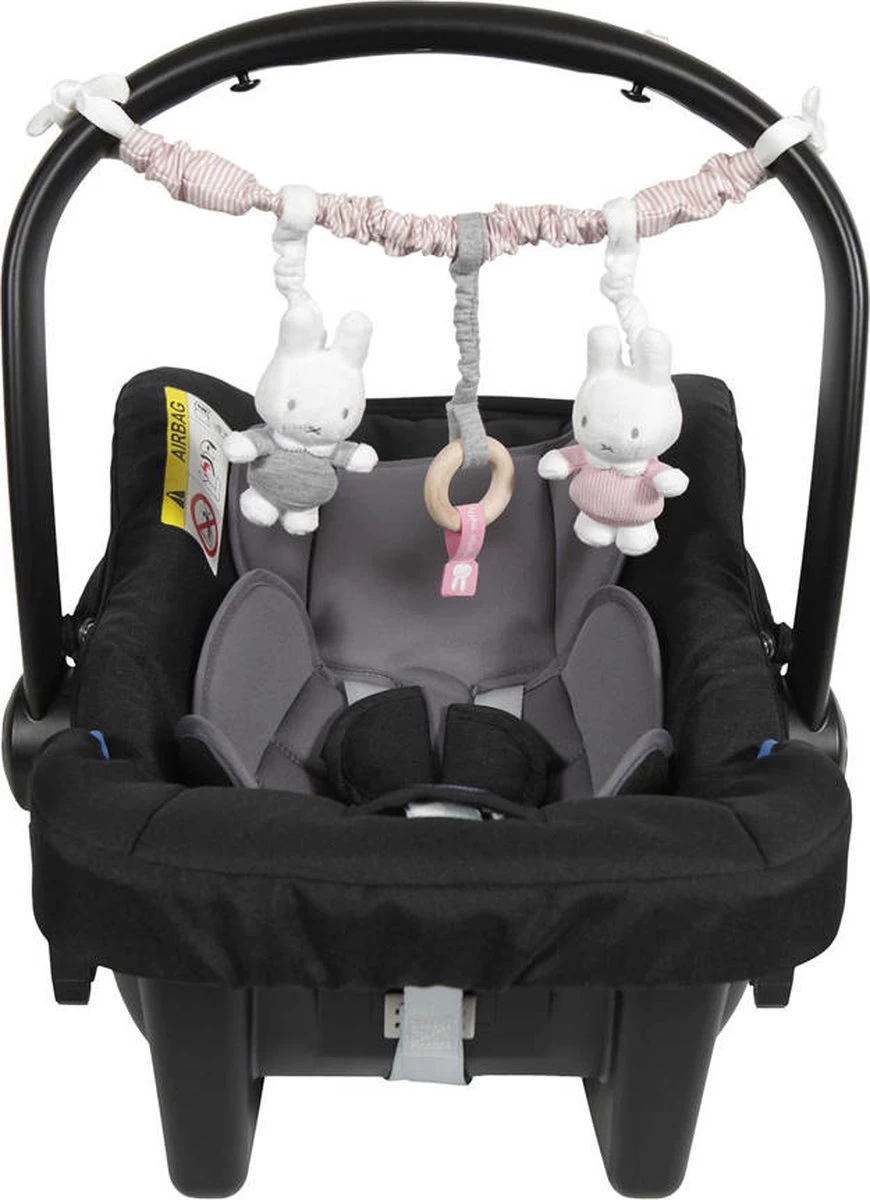 Autostoelspeeltje Nijntje Pink Baby 2 Autostoelspeeltje Nijntje Pink Baby - Afbeelding 2