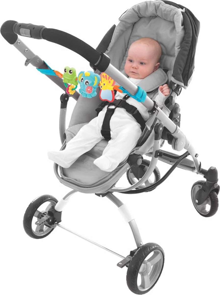 Playgro Wagenspanner - Hangspeeltje - Buggywagen Speeltje - Kinderwagenspeeltje - Autostoelspeeltje 4 Playgro Wagenspanner - Hangspeeltje - Buggywagen Speeltje - Kinderwagenspeeltje - Autostoelspeeltje - Afbeelding 4