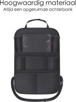 Flokoo Autostoel Organizer Voor Kinderen - Opbergsysteem Auto - Zwart -Kinderwagens Kortingswinkel 898x1200 3