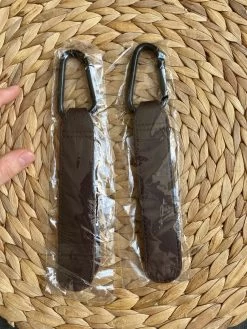 Kinderwagen Tassenhaak | Set Van 2 | Tas Hanger | Verstevigde Klittenband - 2 Stuks Zwart -Kinderwagens Kortingswinkel 900x1200 1