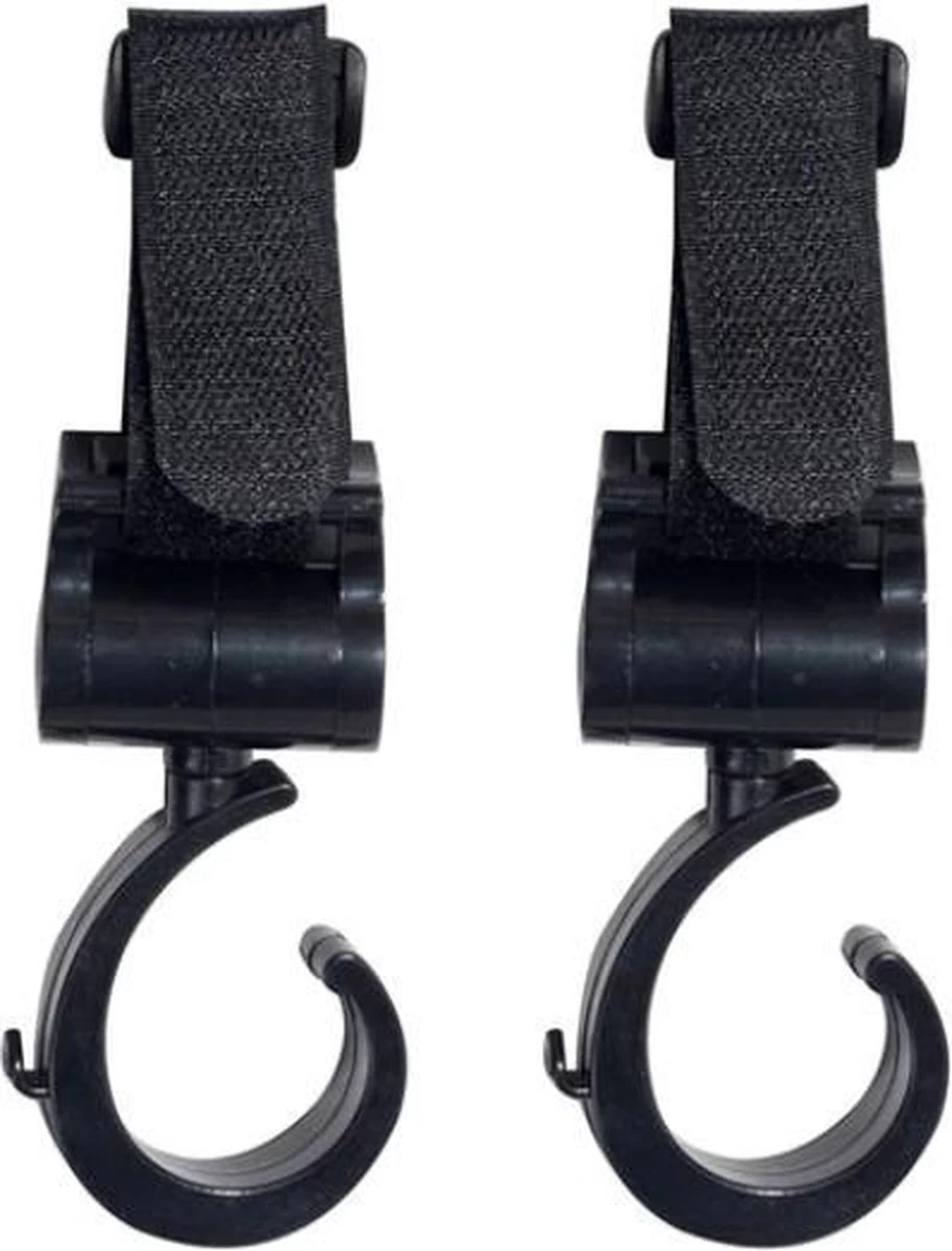 Baby Hangers Voor De Wandelwagen En Buggy + 2 Babylepels Cadeau - Nieuw In 2023 Met Verstevigde Draagbanden - 2 Stuks - De Flexibele Haken Draaien 360 Graden - Babytas Haak Voor Wandelwagen - 20 Kg Draagkracht 3 Baby Hangers Voor De Wandelwagen En Buggy + 2 Babylepels Cadeau - Nieuw In 2023 Met Verstevigde Draagbanden - 2 Stuks - De Flexibele Haken Draaien 360 Graden - Babytas Haak Voor Wandelwagen - 20 Kg Draagkracht - Afbeelding 3