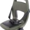 Qibbel 6+ Junior Fietsstoeltje Achter - Legergroen Met Zwart Kussentje