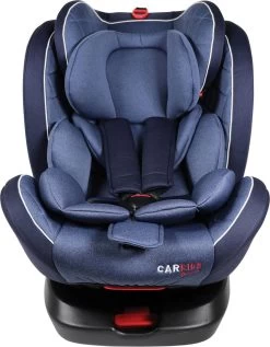 Carkids Verstelbaar Kinderautostoeltje Blauw | Kinderautostoel Groep 0+/1/2/3 Met Isofix En Top Tether Connector | Kinderen Tot 12 Jaar | Tot 36 Kg -Kinderwagens Kortingswinkel 935x1200