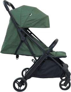 Prénatal Compact Buggy – Kinderwagen Met Boodschappenmand En Zonneklep - Traploos Verstelbare Wandelwagen – Inklapbaar Met 1 Hand - Plooibuggy Groen -Kinderwagens Kortingswinkel 936x1200 4