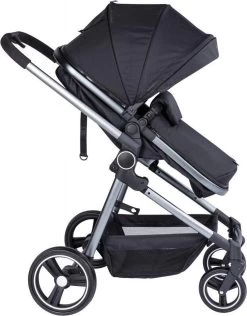 Puck Stroller 3 In 1 Max Zwart Met Frame Antra Incl Autostoel/Adapter/Mamabag -Kinderwagens Kortingswinkel 937x1200 4