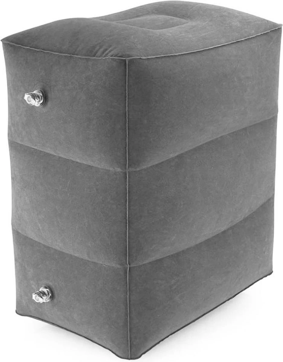 Vliegtuigbedje Met 3 Hoogtestanden - Opblaasbare Voetensteun 1 Vliegtuigbedje Met 3 Hoogtestanden - Opblaasbare Voetensteun