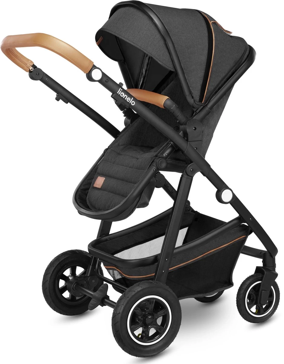 Lionelo Amber 3in1 - Kinderwagen - XXL SET - Incl. Autostoel - 0-22kg 12 Lionelo Amber 3in1 - Kinderwagen - XXL SET - Incl. Autostoel - 0-22kg - Afbeelding 12