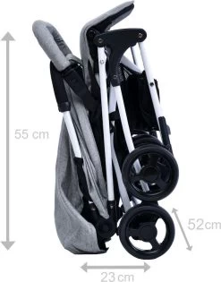 Buggy Kidsee Genius Grijs -Kinderwagens Kortingswinkel 940x1200 3