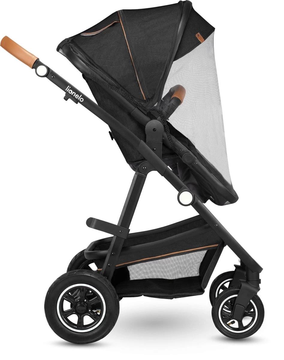 Lionelo Amber 3in1 - Kinderwagen - XXL SET - Incl. Autostoel - 0-22kg 16 Lionelo Amber 3in1 - Kinderwagen - XXL SET - Incl. Autostoel - 0-22kg - Afbeelding 16