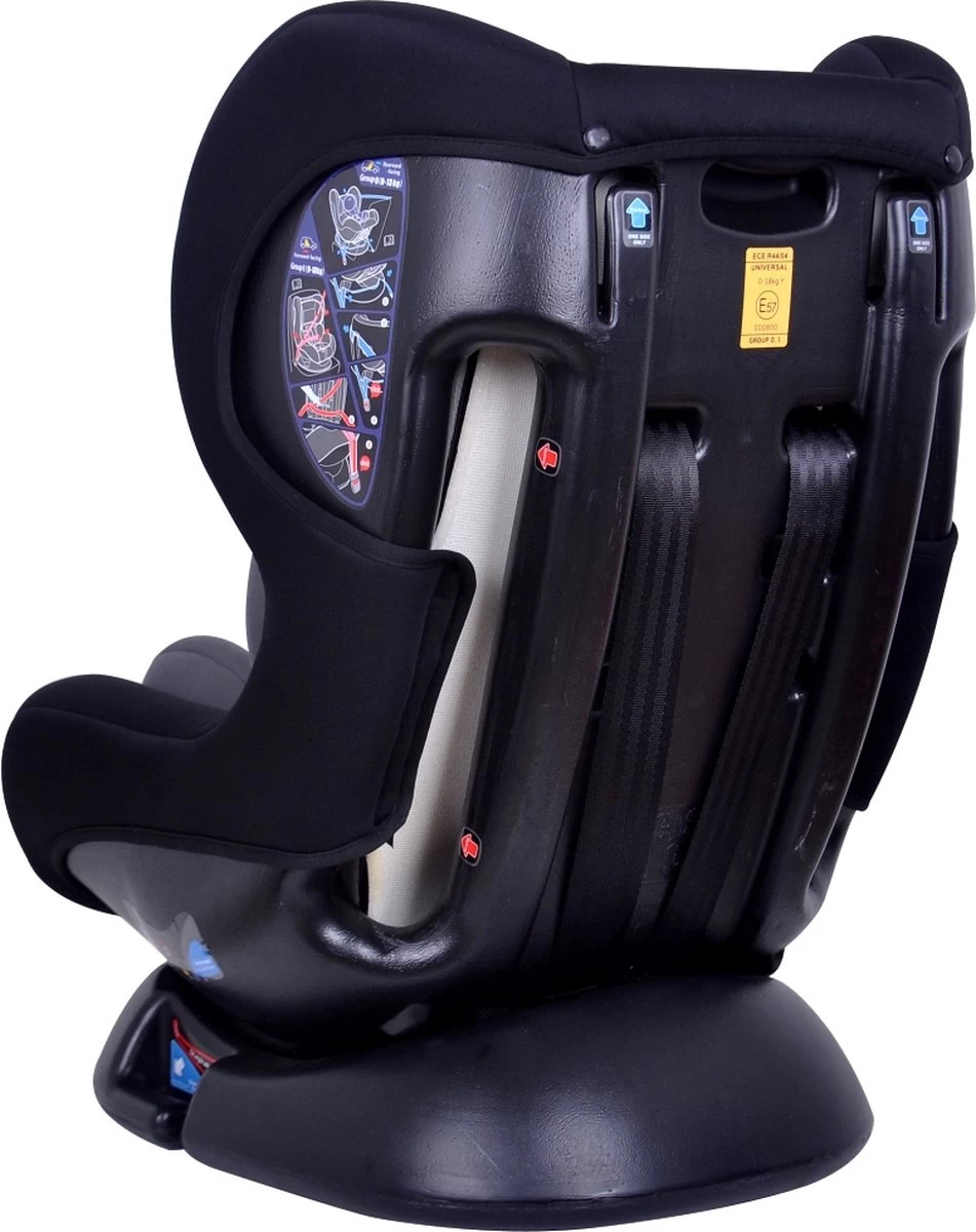 Ding Dano Autostoel - 0 Tot 18 Kg - Zwart/Grijs - Autostoel Groep 0/1 3 Ding Dano Autostoel - 0 Tot 18 Kg - Zwart/Grijs - Autostoel Groep 0/1 - Afbeelding 3