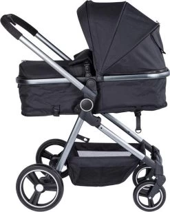 Puck Stroller 3 In 1 Max Zwart Met Frame Antra Incl Autostoel/Adapter/Mamabag -Kinderwagens Kortingswinkel 961x1200 1