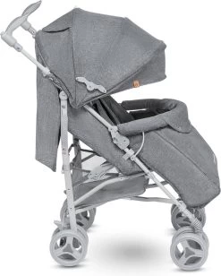 Lionelo Irma - Buggy - Wandelwagen- Lichte 7kg - Tot 15 Kg - Geveerde Wielen - 360° - Tot 5 Jaar - Opbergmand - Verstelbare Handgreep - Snel Inklapsysteem - Compact Formaat -Kinderwagens Kortingswinkel 962x1200 2