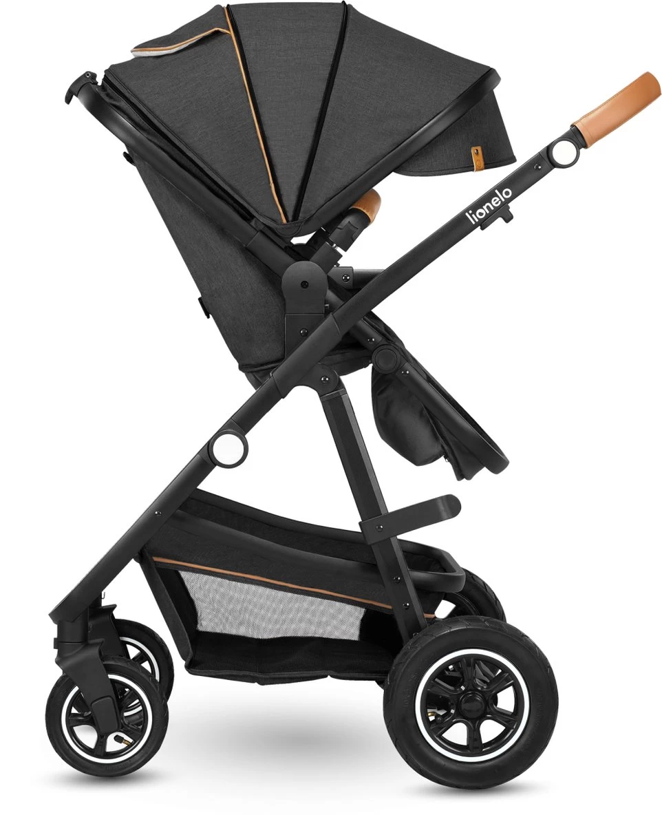 Lionelo Amber 3in1 - Kinderwagen - XXL SET - Incl. Autostoel - 0-22kg 17 Lionelo Amber 3in1 - Kinderwagen - XXL SET - Incl. Autostoel - 0-22kg - Afbeelding 17
