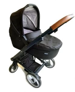 MUTSY - IGO - Kinderwagen - Onderstel: Heritage Green Blue I2 - Reiswieg: IGO Midnight