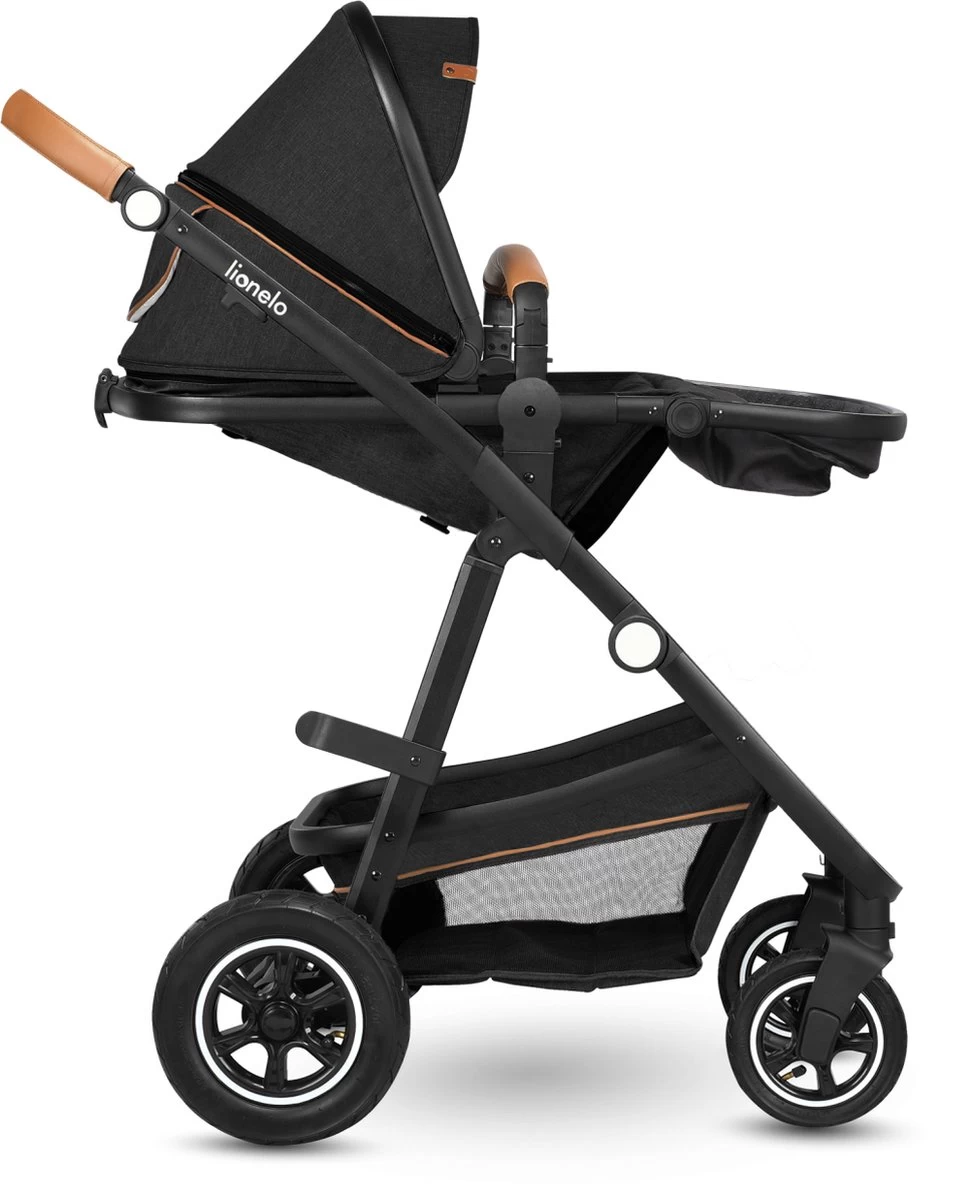 Lionelo Amber 3in1 - Kinderwagen - XXL SET - Incl. Autostoel - 0-22kg 19 Lionelo Amber 3in1 - Kinderwagen - XXL SET - Incl. Autostoel - 0-22kg - Afbeelding 19