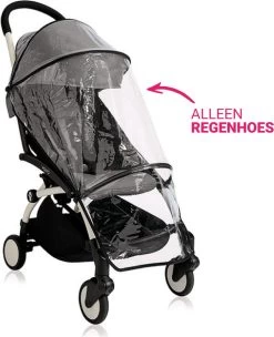 BABYZEN™ YOYO Regenhoes Voor 6+ - Kleur: Black