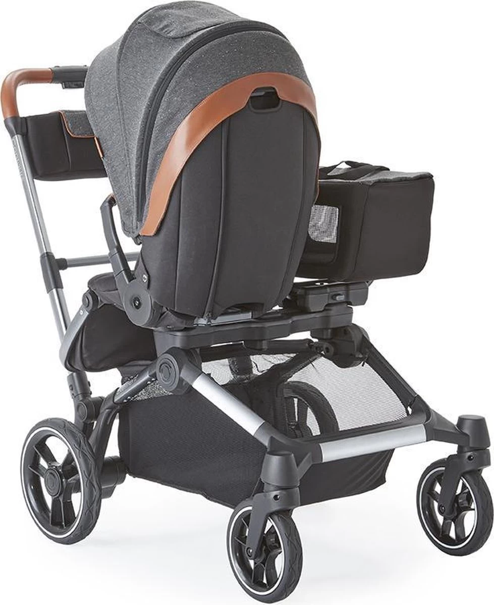 Contours Element ® Multifunctioneel Kinderwagen Met Reiswieg En Shopping Bag - Tweelingwagen - Duowagen- Met Boodschappenmand 2 Contours Element ® Multifunctioneel Kinderwagen Met Reiswieg En Shopping Bag - Tweelingwagen - Duowagen- Met Boodschappenmand - Afbeelding 2