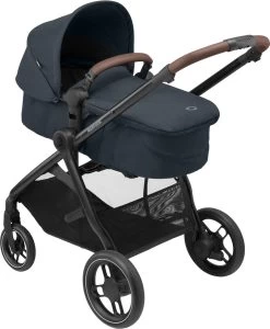 Maxi-Cosi Zelia³ Kinderwagen - Essential Graphite (zwart Frame + Bruin Leer) -Kinderwagens Kortingswinkel 987x1200 1